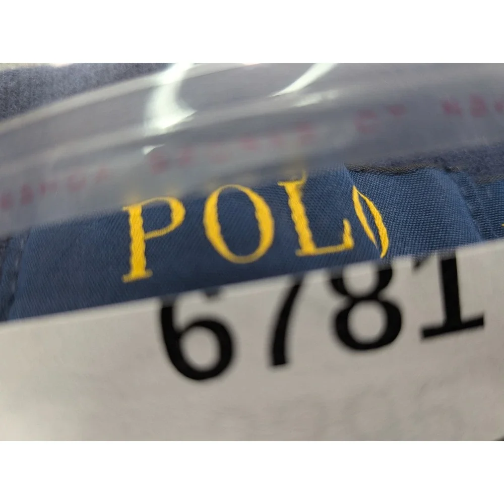 Polo Ralph Lauren Mens XXL Navy Blue Classic Fit Short Sleeve Polo Shirt Cotton